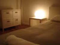 Basic double with queen bed, and shared facilities